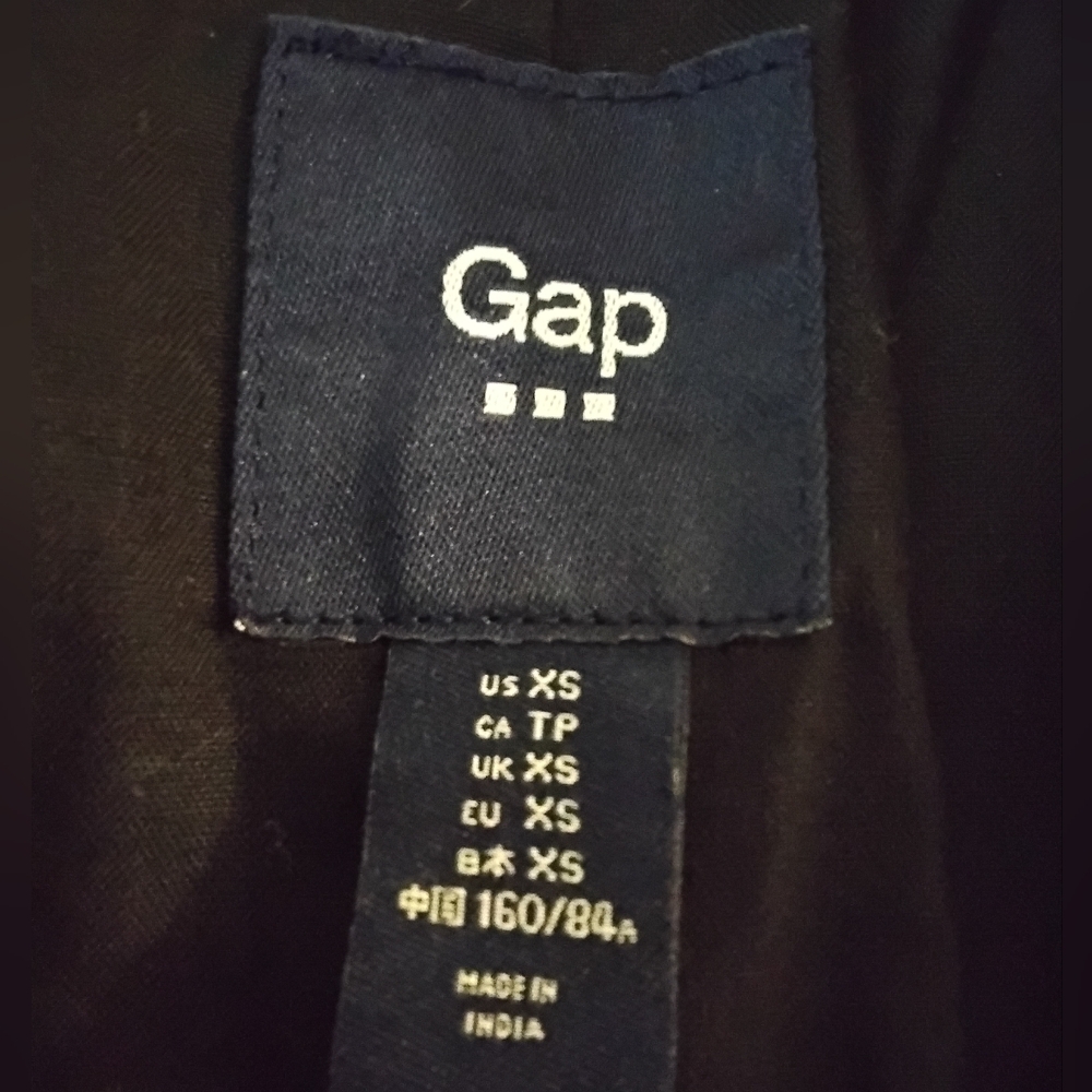 Womens Gap Double Front Button Jacket With Front … - image 7